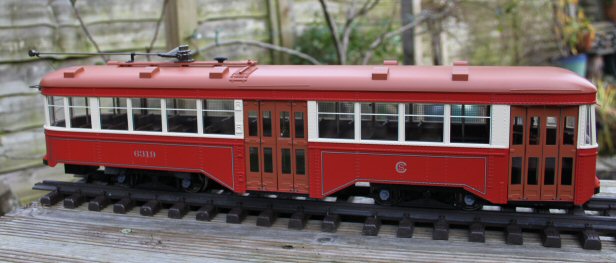 Bachmann Peter WITT Street Car 1:29 - Large G Scale DCC Ready Chicago Surface Lines