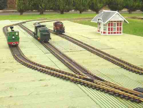 G scale track